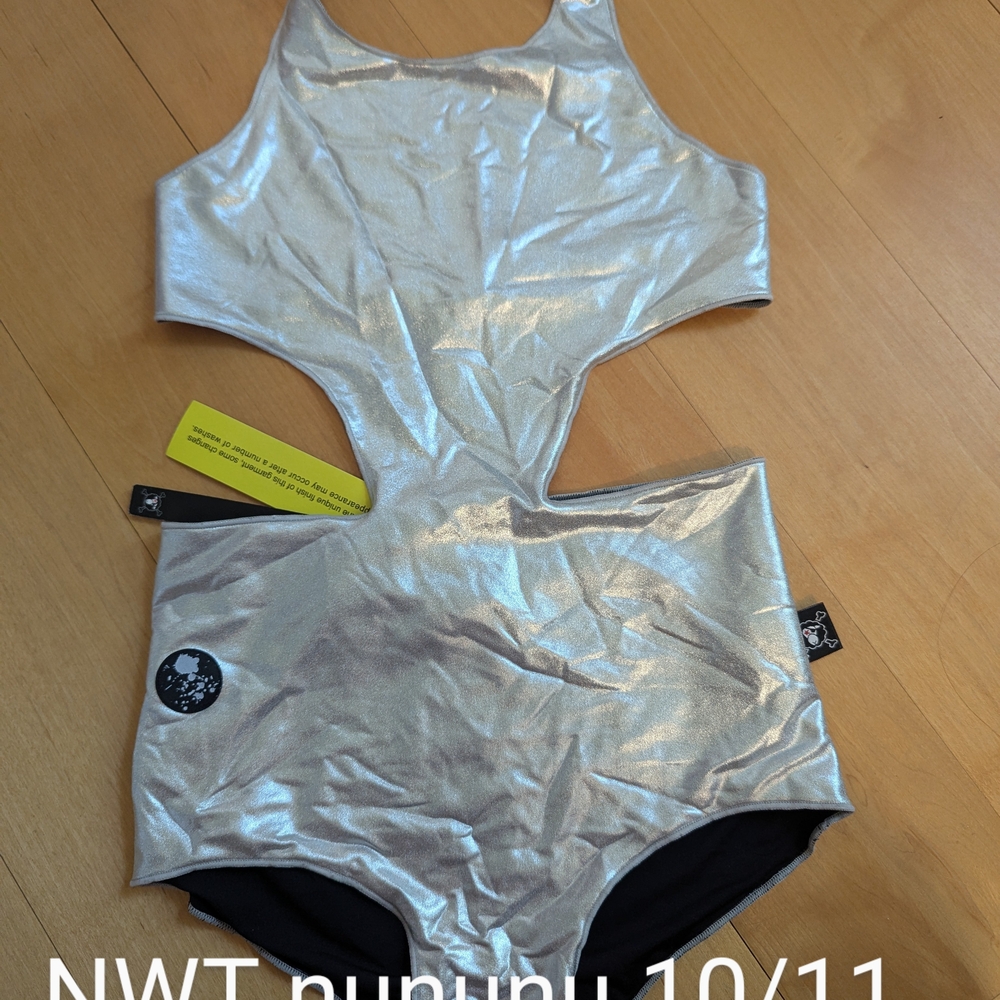 nununu Silver Kids One Piece Bodysuit